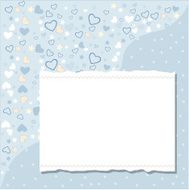 Cool template frame design for greeting card N59