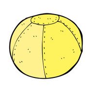 cartoon stitched football N4