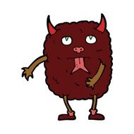 funny cartoon monster N29