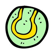 Cartoon Tennis Ball N24
