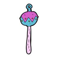 cartoon old rattle N7