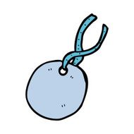 cartoon gift tag N14