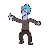 cartoon vampire man N83