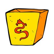 cartoon noodle box N24