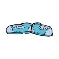 cartoon old shoes N7