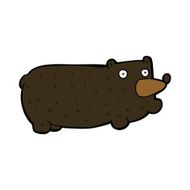 funny cartoon bear N45