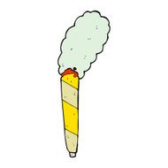 cartoon marijuana cigarette N13