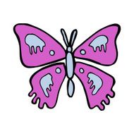 Cartoon Butterfly N71