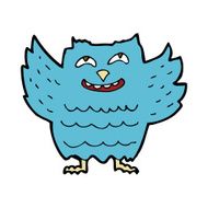 cartoon happy owl N6