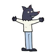 Cartoon Werewolf N26