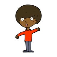 cartoon shocked boy N22