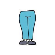 Cartoon Legs N70