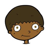 cartoon happy boy N183