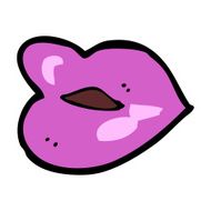 Cartoon Lips N19