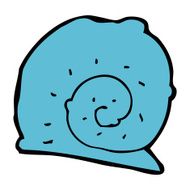 cartoon snail shell N7