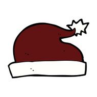 Cartoon Santa Hat N28