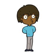 cartoon impressed boy N7