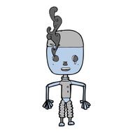 Cartoon Robot N221