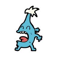 cartoon funny creature N23