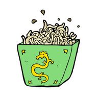 cartoon noodle box N27