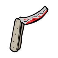 cartoon folding razor N8