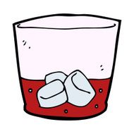 cartoon drink in glass N3