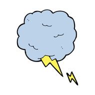 cartoon thundercloud symbol N4