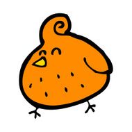 Cartoon Bird N289