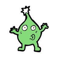 funny cartoon creature N3