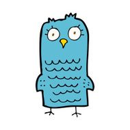Cartoon Bird N292