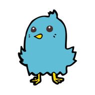 Cartoon Bird N293
