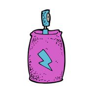 cartoon spray can N67