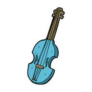 Cartoon Violin N10