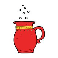 cartoon beer tankard N8