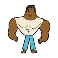 Cartoon Body Builder N10