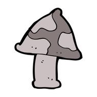 cartoon toadstool N76