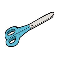 Cartoon Scissors N41