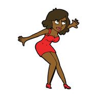 Cartoon Female Spy N27