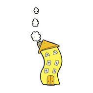 funny cartoon house N8