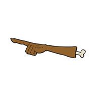 cartoon pointing arm N21