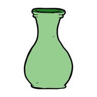 Cartoon Vase N14