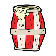 Cartoon Barrel N11