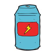 cartoon beer can N17