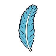 Cartoon Feather N41