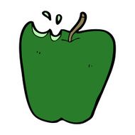 Cartoon Apple N108