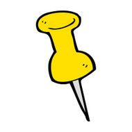 cartoon drawing pin N8