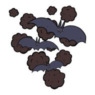cartoon vampire bats N17