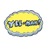 cartoon yeehah symbol N8