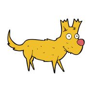 cartoon cute little dog N7