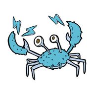Cartoon Crab N30